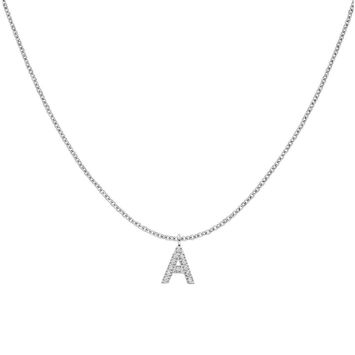Filigran Letter Halskette | 18K vergoldet