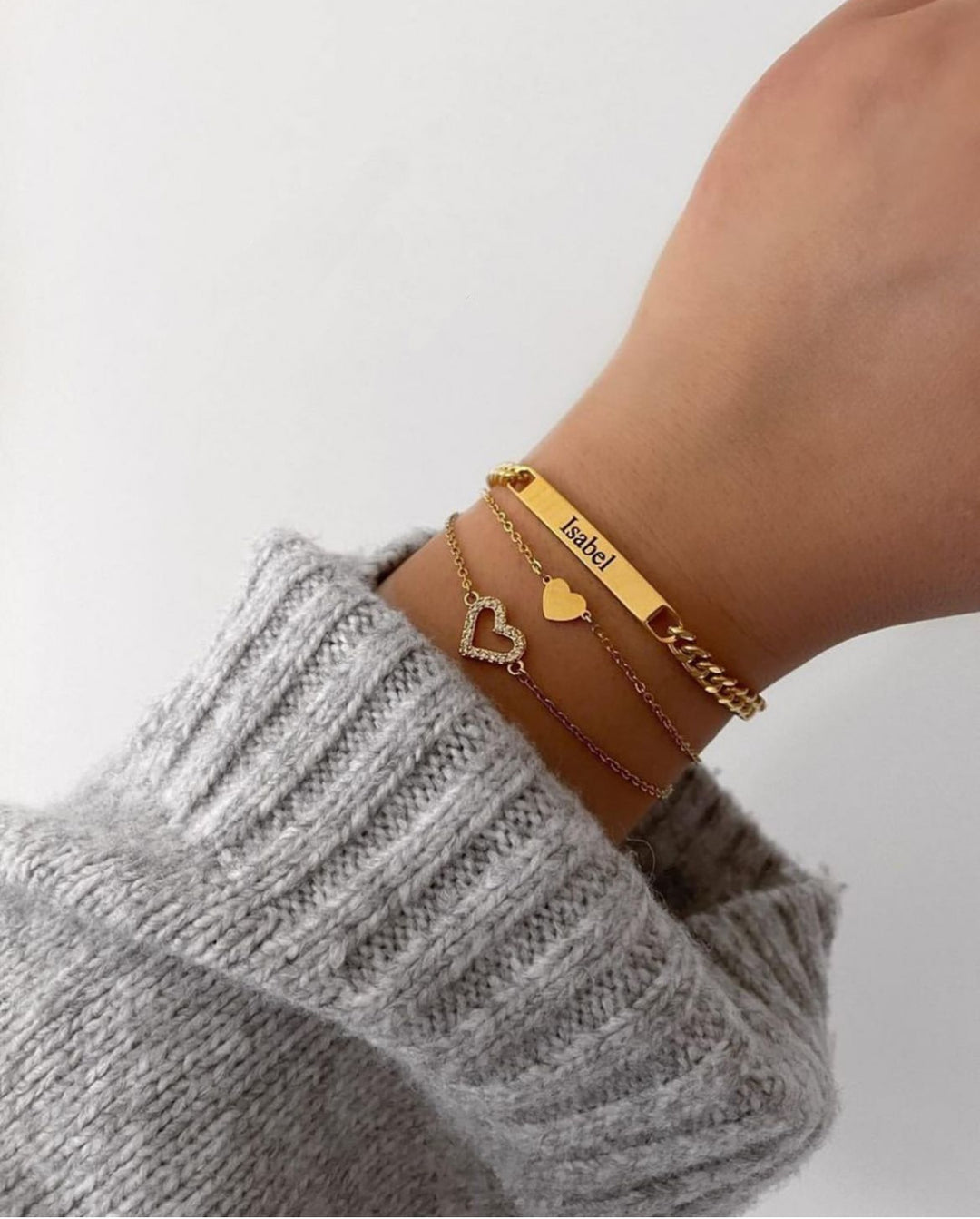 Partnerarmbänder mit Gravur